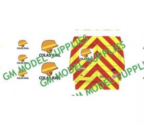 Ford Transit SWB Decal Conversion Kit 'Colas Rail Livery'